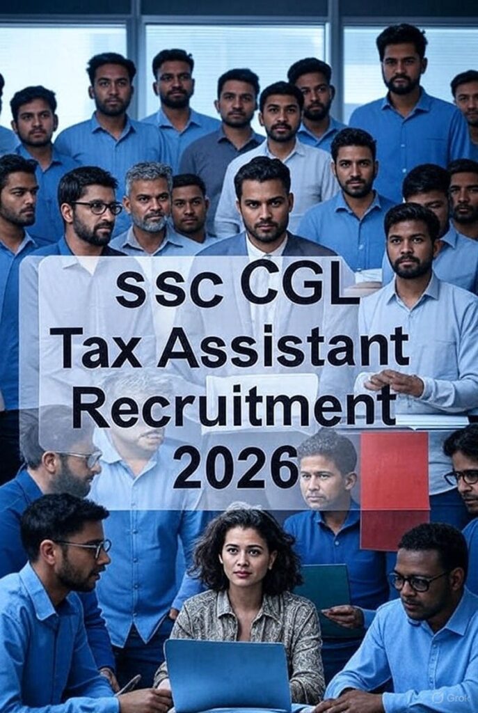 SSC CGL Tax Assistant Recruitment