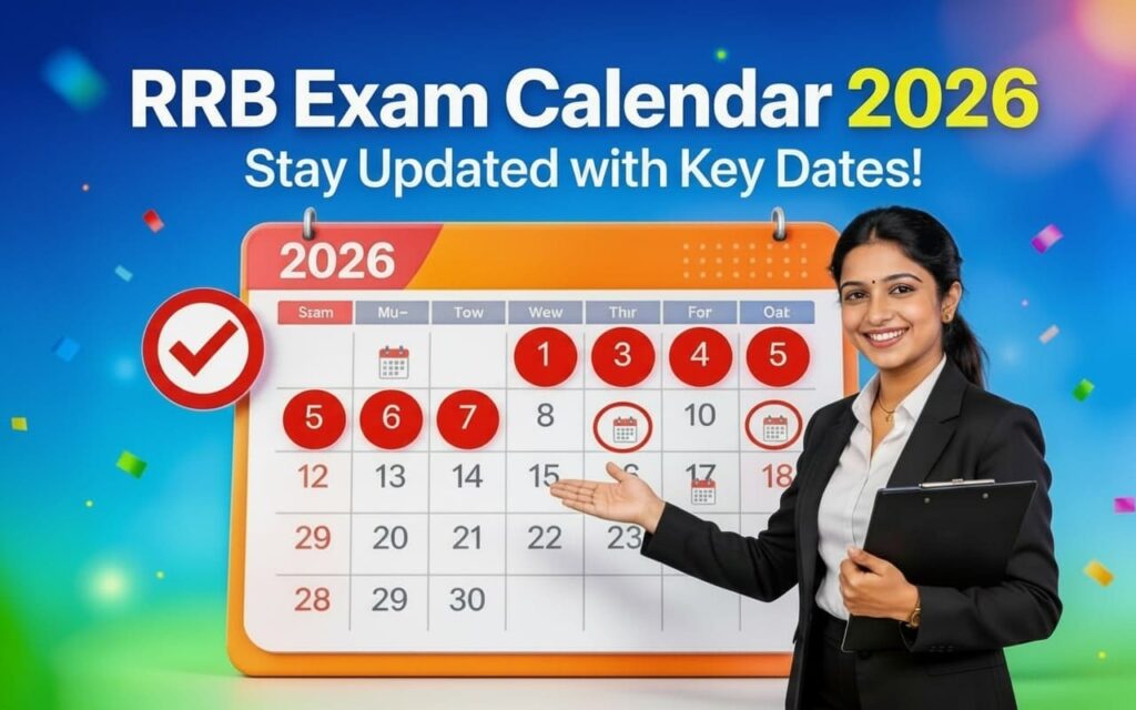 rrb exam calendar 2026