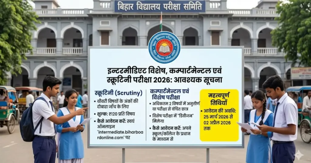 BSEB 12th Scrutiny, Compartment, Special Exams 2026.webp