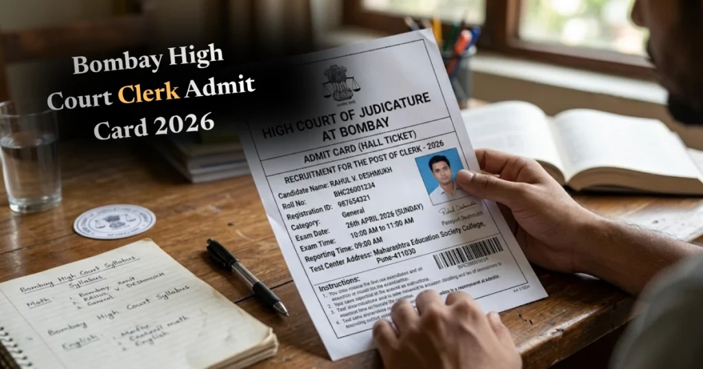 Bombay high Court Clerk Admit Card 2026.webp